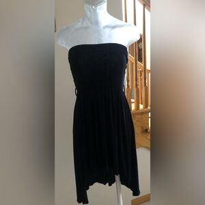 Love Culture Black Strapless Dress Size Small